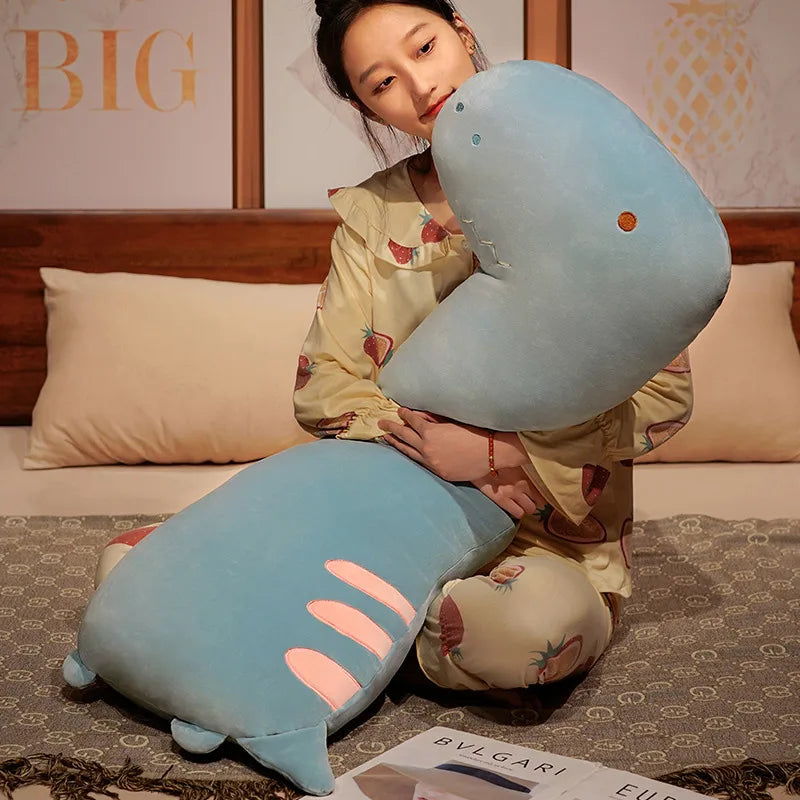 Cute Oversized Plush Dinosaur Body Pillow - Image 3