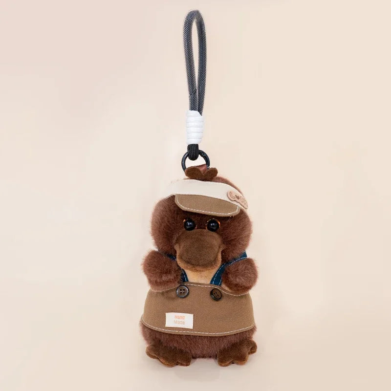 Adorable Brown Platypus Soft Plush or Keychain - Image 8
