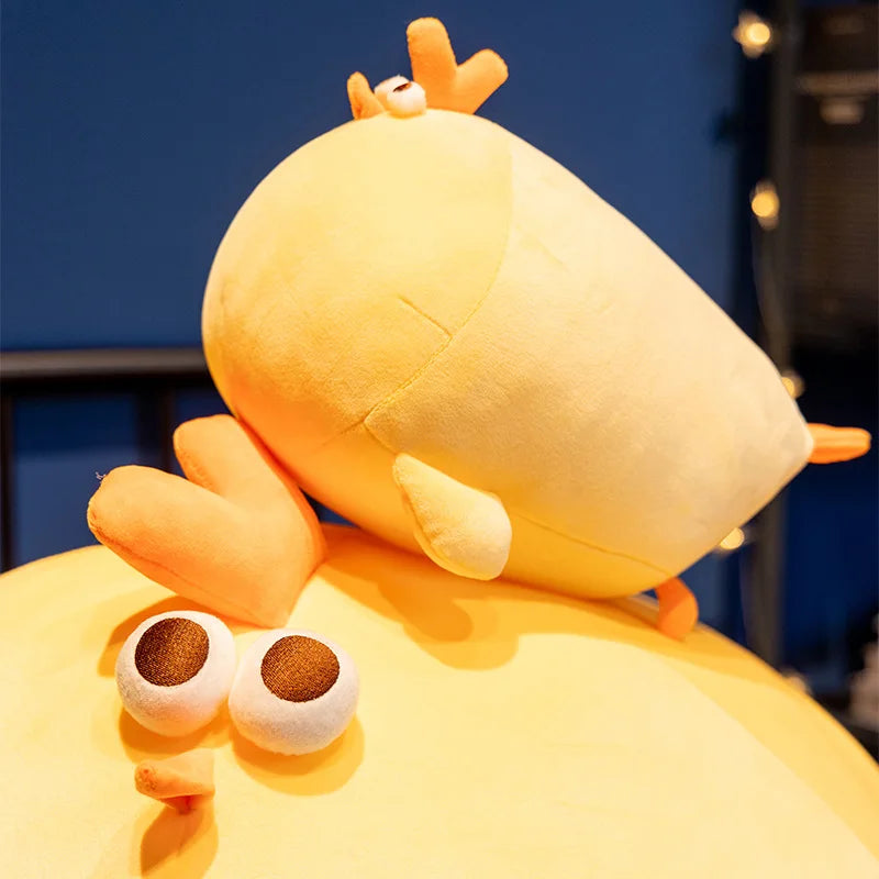 Chubby Yellow Chick Plush Toy - Image 5