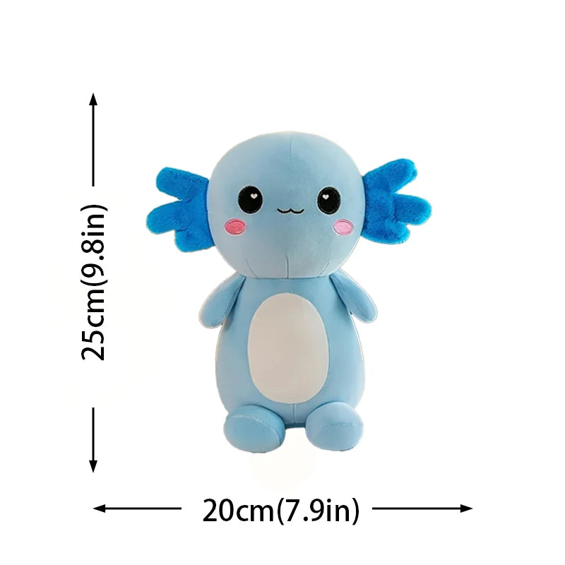 Adorable Axolotl Plush Toy in Vibrant Colors - Image 5