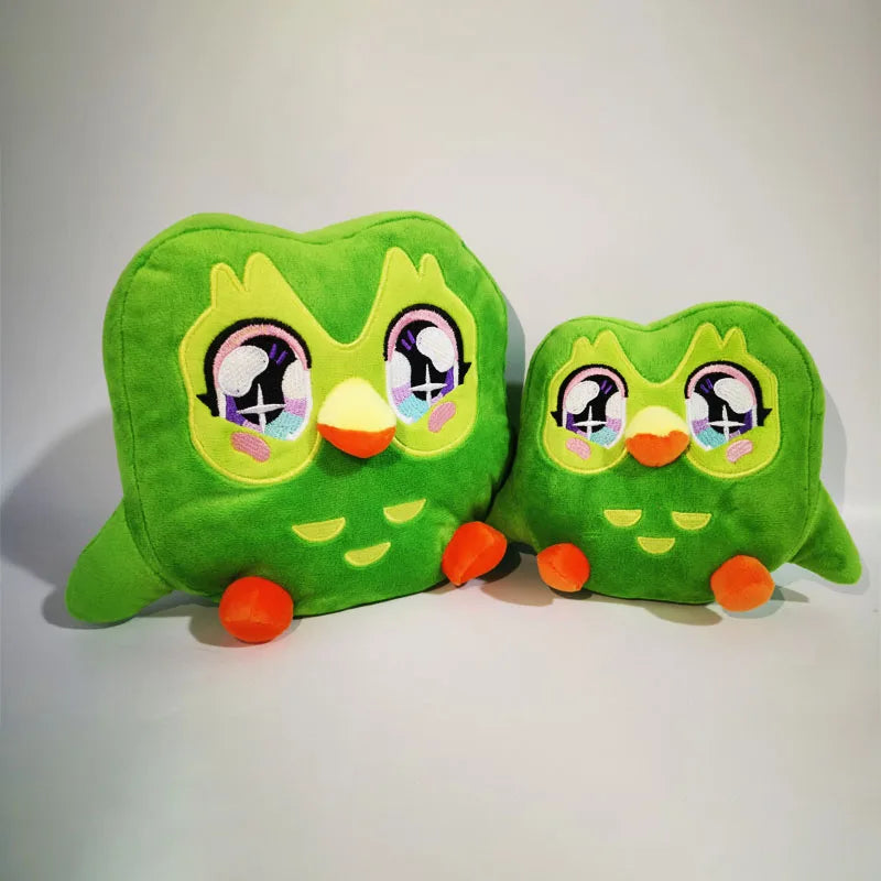 Duolingo Duo Owl Plush with Sparkle Crying Eyes - Image 2
