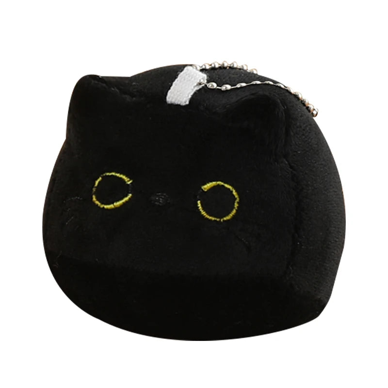 Kawaii Chubby Cat Plushie & Keychain Set - Image 19