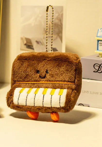 Adorable Plush Instrument & Fruit Keychain - Image 11