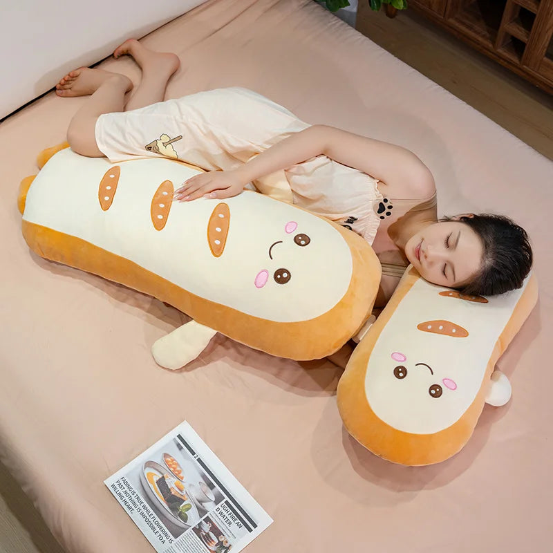 Smiling Baguette Plush Pillow - Image 6