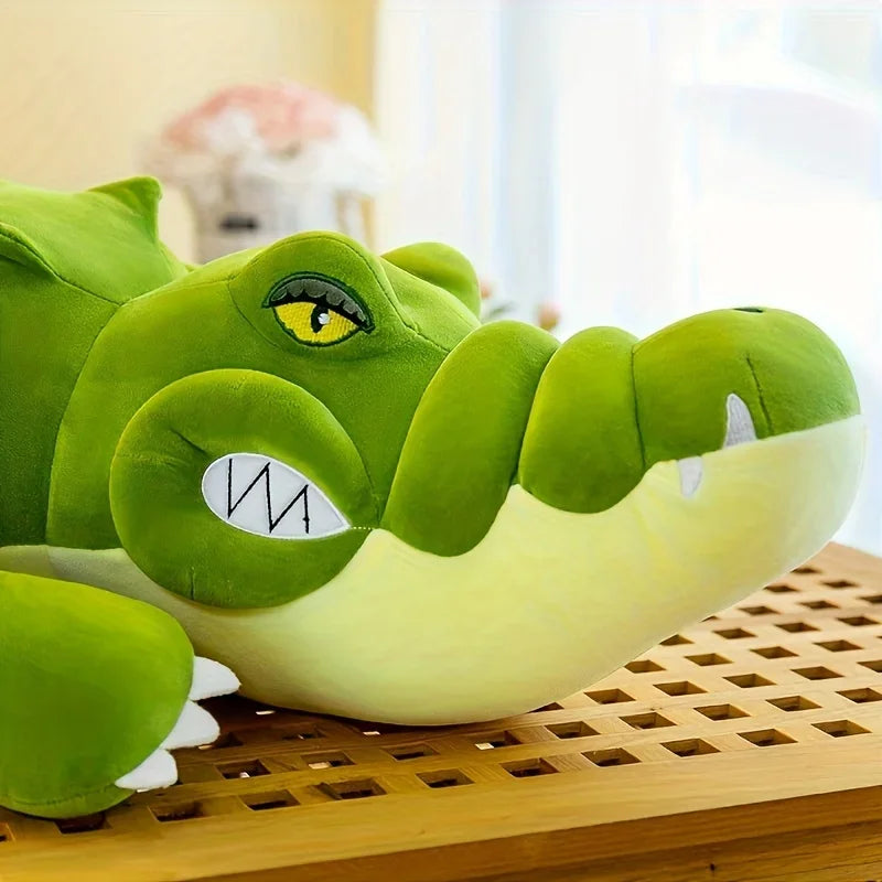 Grumpy Alligator Plush Pillow - Image 4
