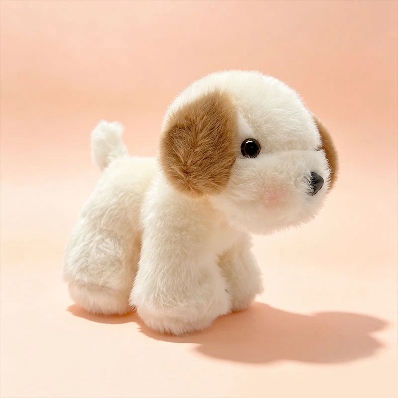 Soft Plush Puppy Toy with Blush Cheeks - Image 14