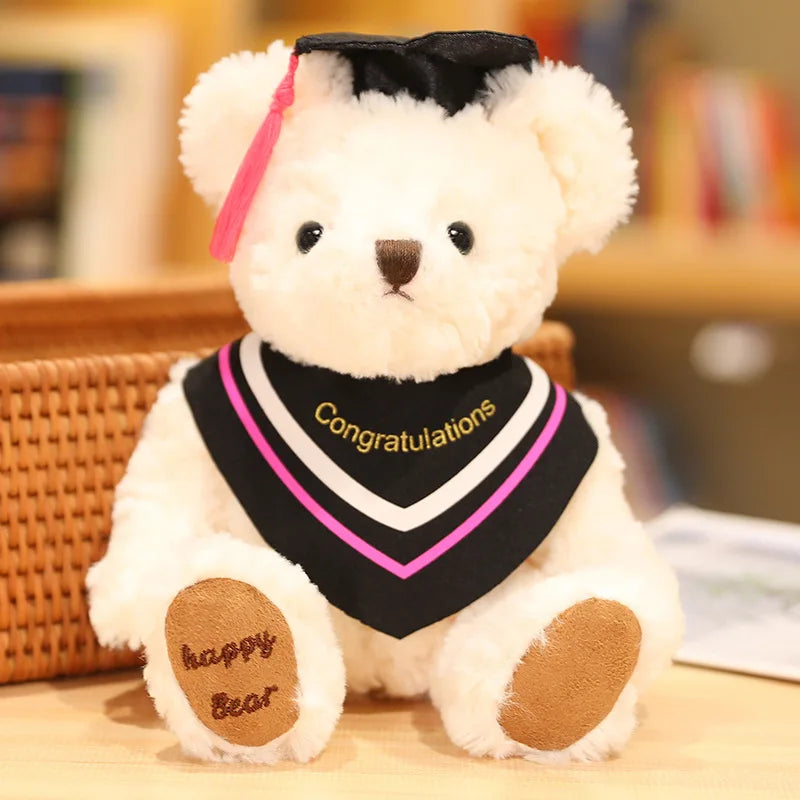 Plush Graduation Bear with Congratulations Stole - Image 11