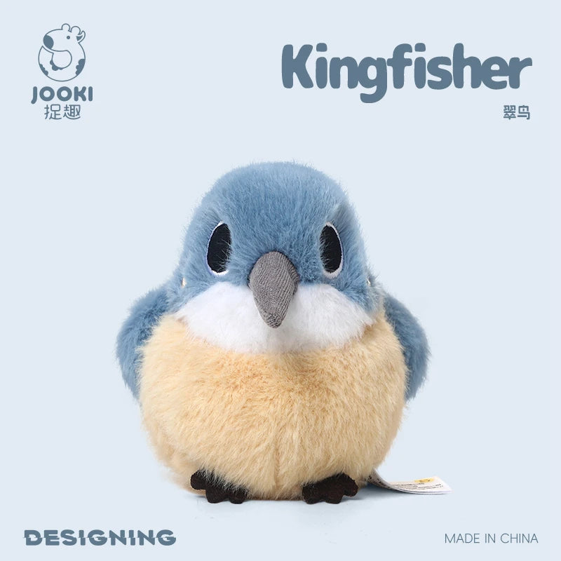 Cute Black Bird Plush Toy with Spiky Hair - Image 7