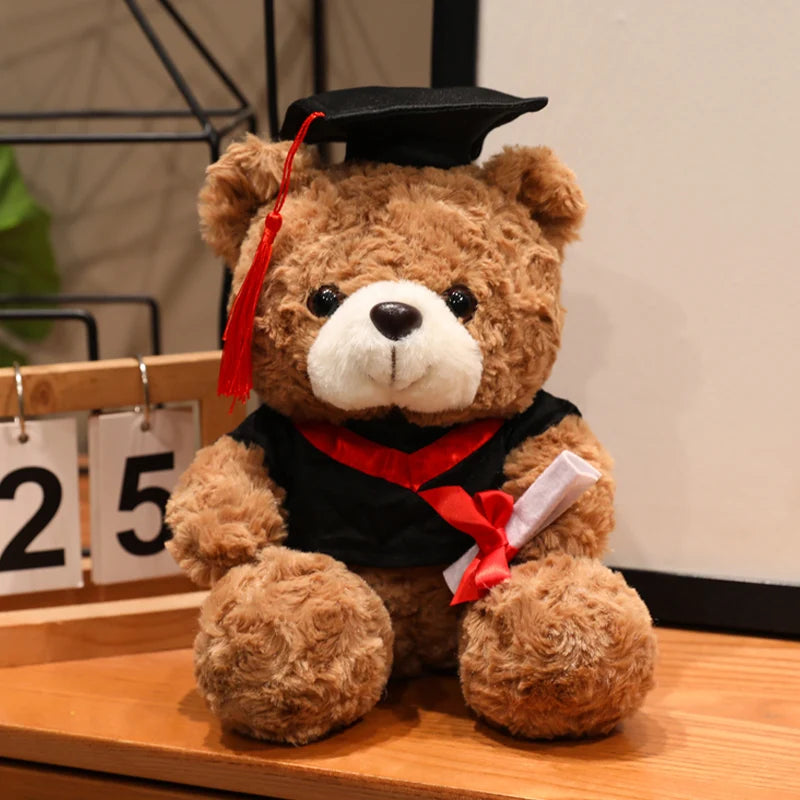 Cute Graduation Teddy Bear Plush with Diploma - Image 8