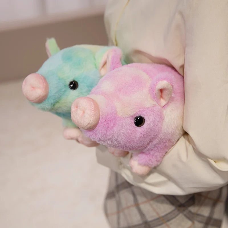 Assorted Pastel Plush Piglet Toy - Image 4