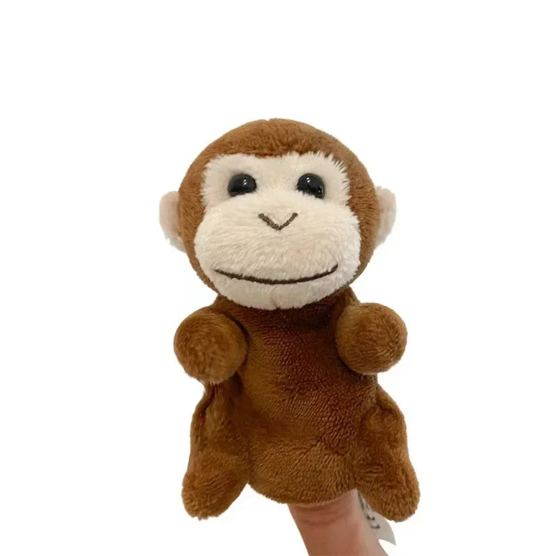 6-Piece Plush Wild Animal Finger Puppet Set - Image 11