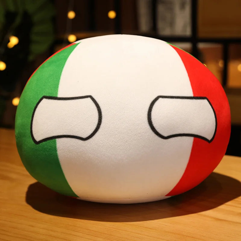 Soft Round Countryball Flag Plush Toy - Image 9