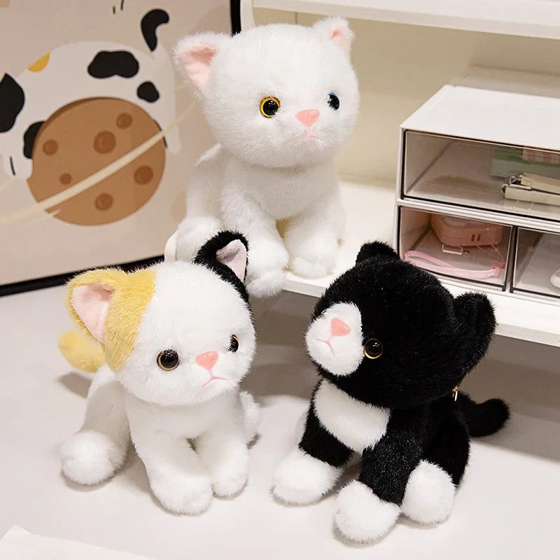 Adorable Mini Plush Cat Toys Assortment - Image 3
