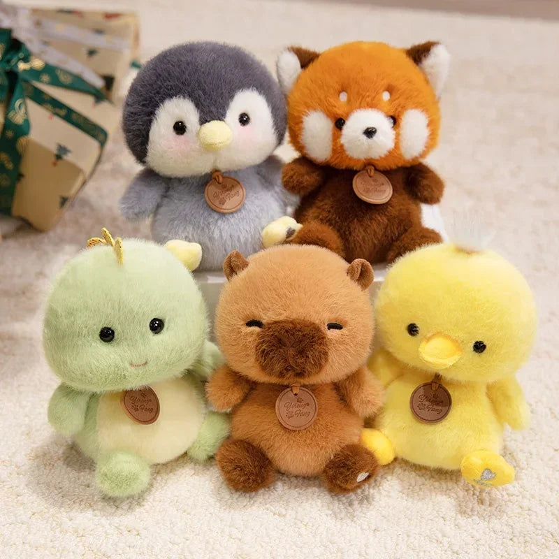Adorable Chubby Animal Plushie Set