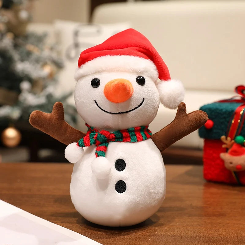 Adorable Christmas Plush Character Set - Image 9