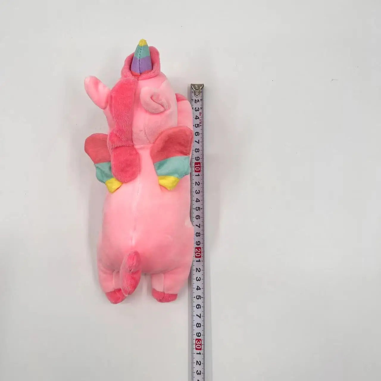 Cuddly Unicorn Plush with Sleepy Eyes & Rainbow Horn - Image 6