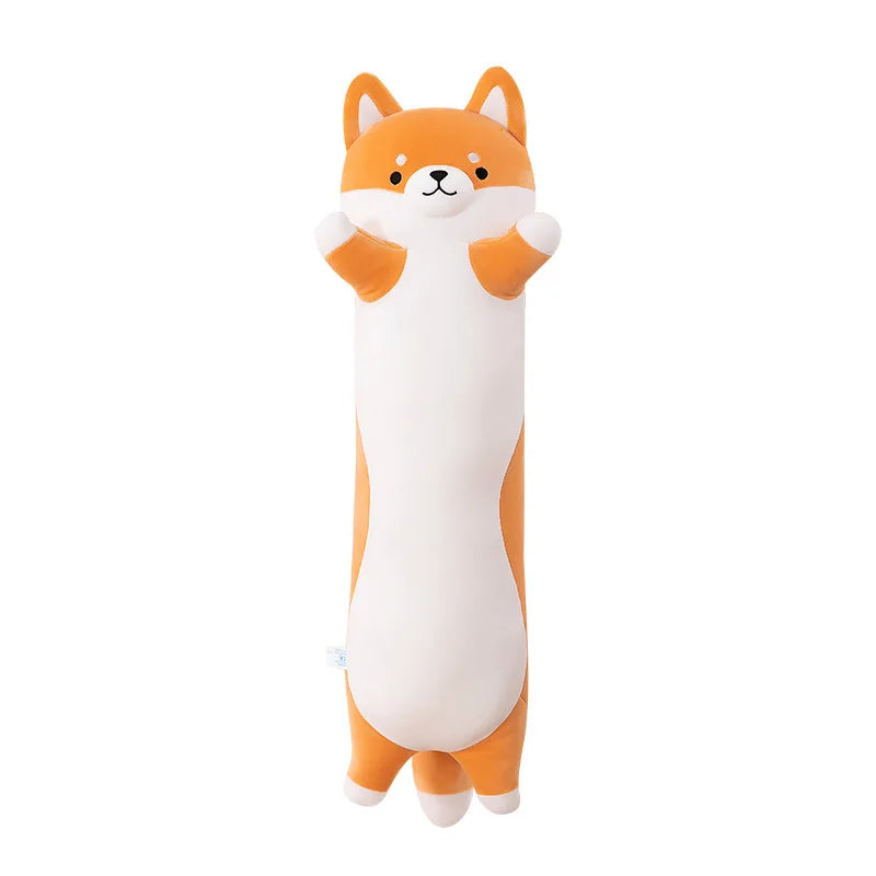 Cute Shiba Inu Plush Long Body Pillow - Image 7