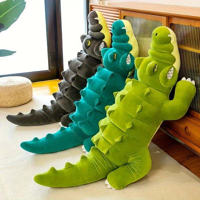 Grumpy Alligator Plush Pillow - Image 3