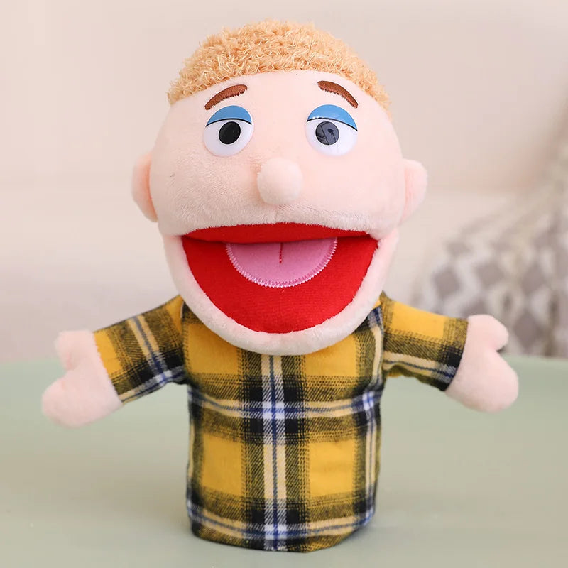 Diverse Plush Hand Puppets for Kids Storytelling - Image 8