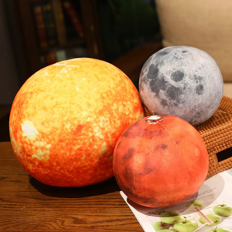 Realistic Solar System Plush Pillows - Image 2