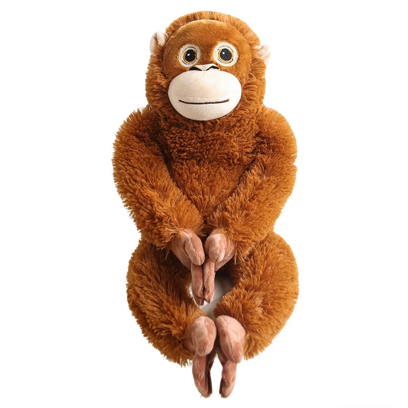 Oversized Mother and Baby Orangutan Plush - Image 3