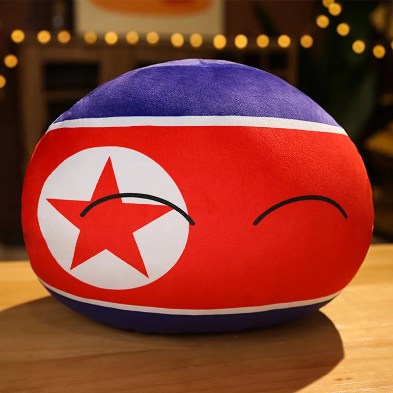 Countryball National Flag Plush Cushion - Image 20