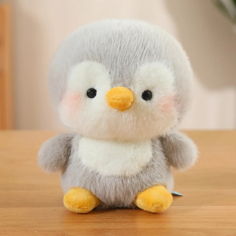 Cute Grey Elephant Plush Toy with Blush Cheeks - Image 12