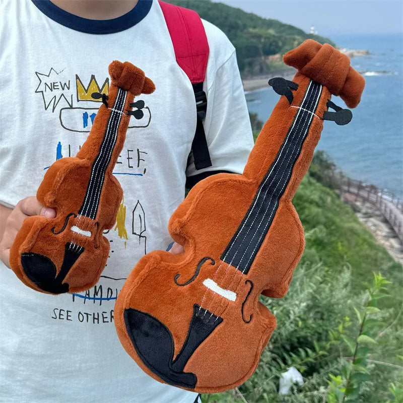Soft Musical Violin Instrument Plush Toy - Image 3