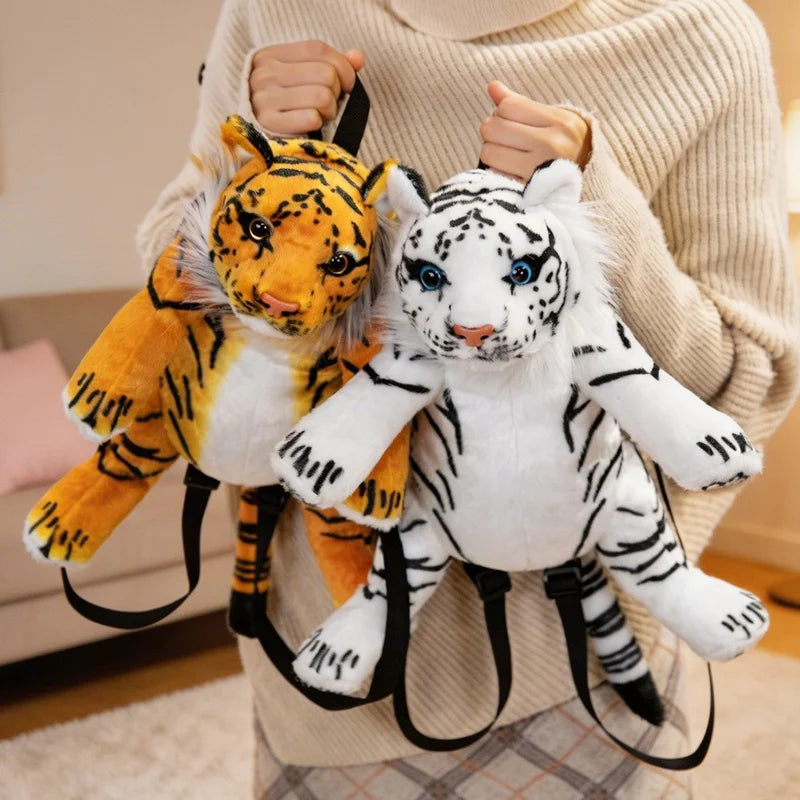 Tiger Animal Plush Backpack