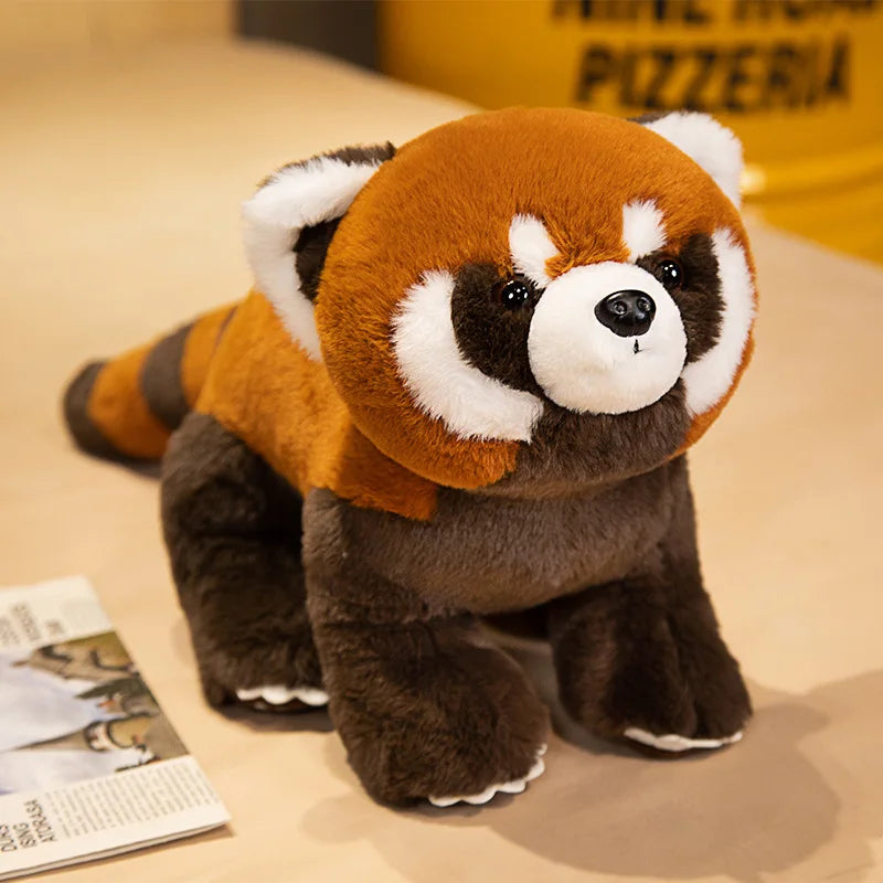 Red Panda Mother and Baby Stacked Plush - Image 7