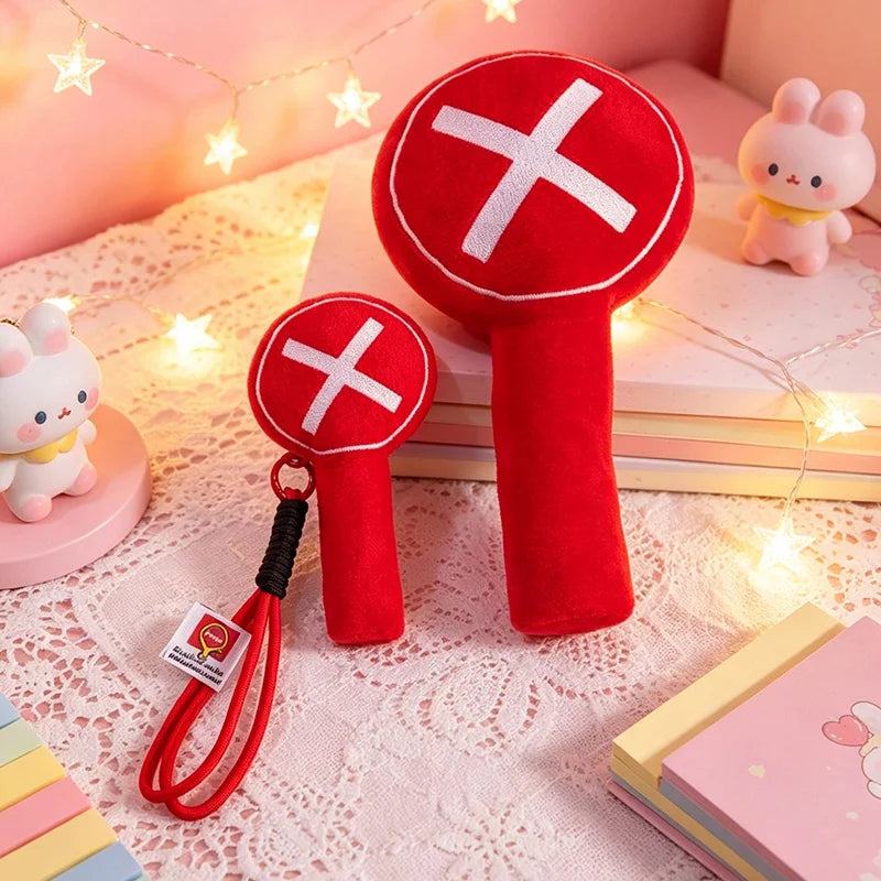 Plush Checkmark and X Sign Keychain Set - Image 6