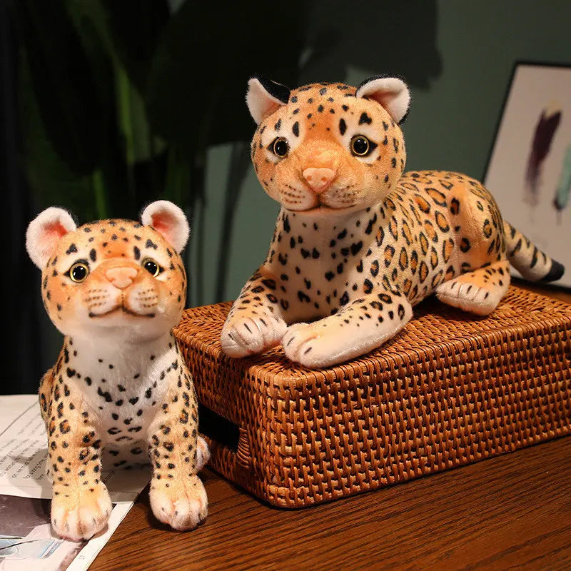 Realistic Leopard Cub Plush Toy - Image 3