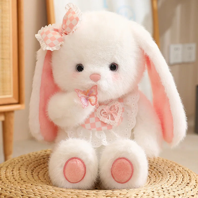 Soft Orange and White Baby Fox Plush Toy with Pacifier - Image 4