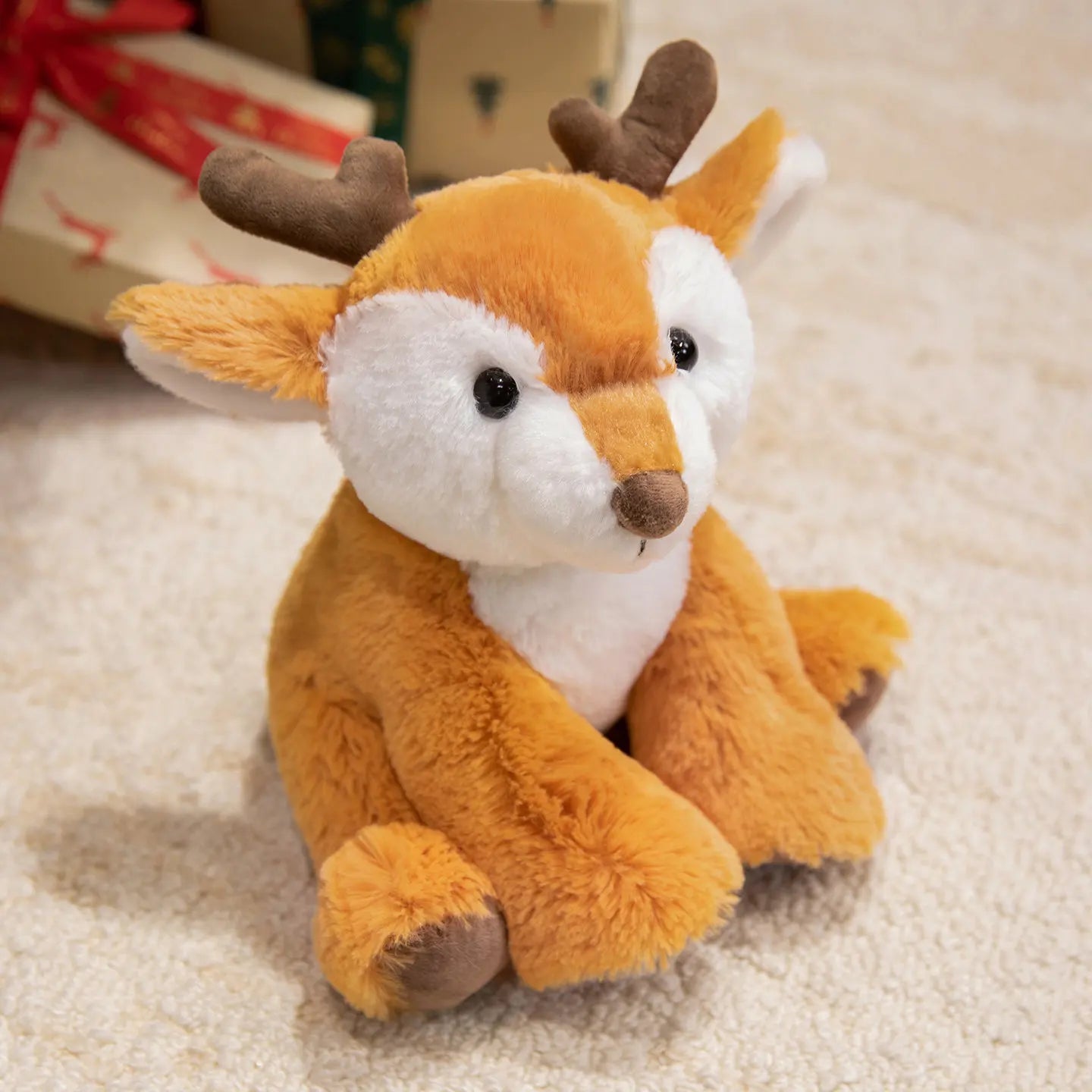 Cuddly Orange Fawn Plush Toy - Image 17