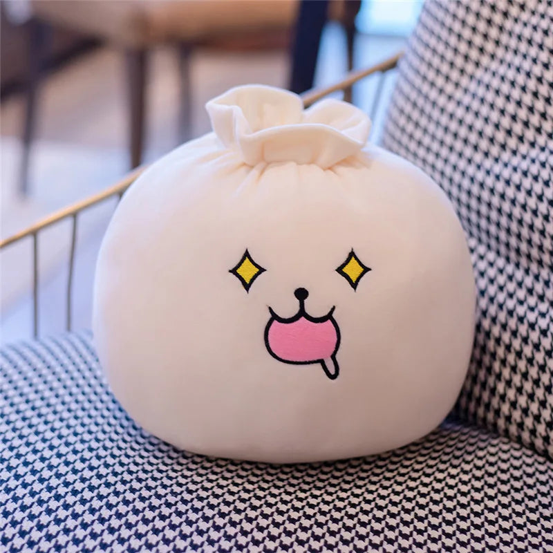 Kawaii Steamed Bao Bun Plush Pillow - Image 6