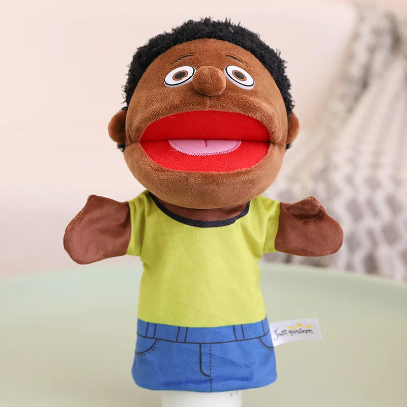 Diverse Plush Hand Puppets for Kids Storytelling - Image 12