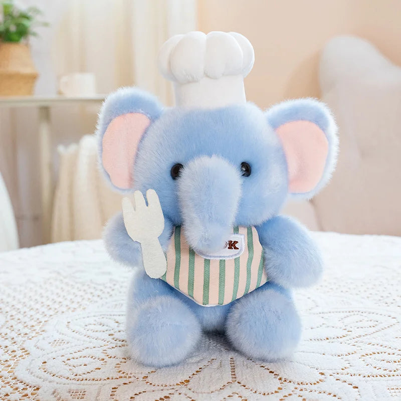Cute Chef Animal Plush Toy - Image 9