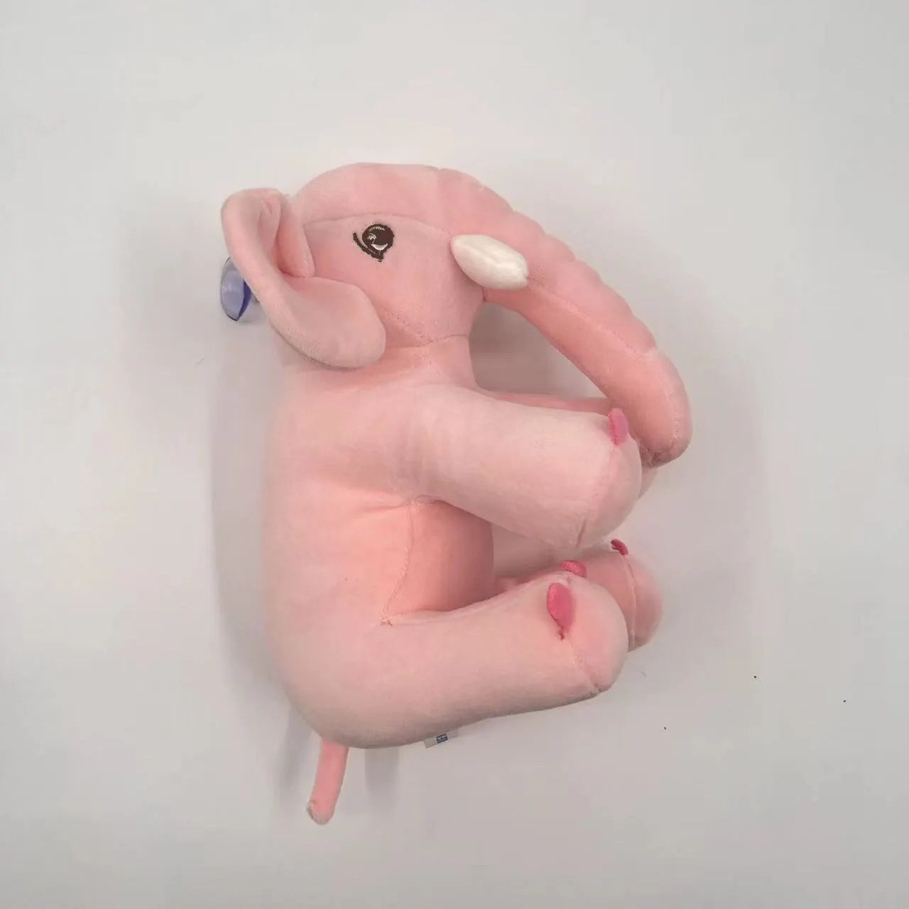 Adorable Sitting Plush Elephant Toy - Image 3