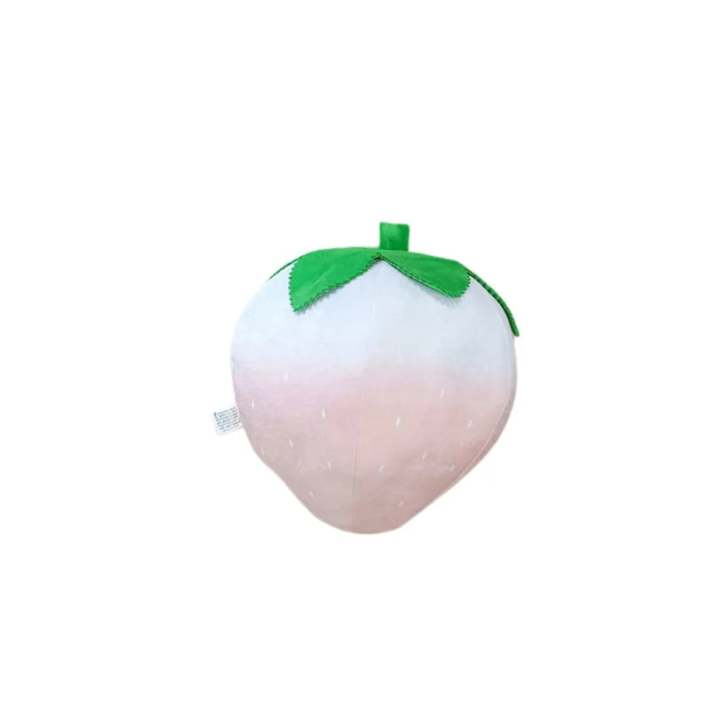 Giant Ombre Strawberry Plush Pillow - Image 7