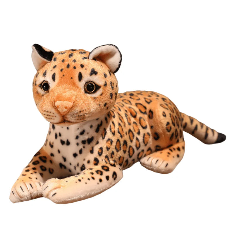 Realistic Leopard Cub Plush Toy - Image 8