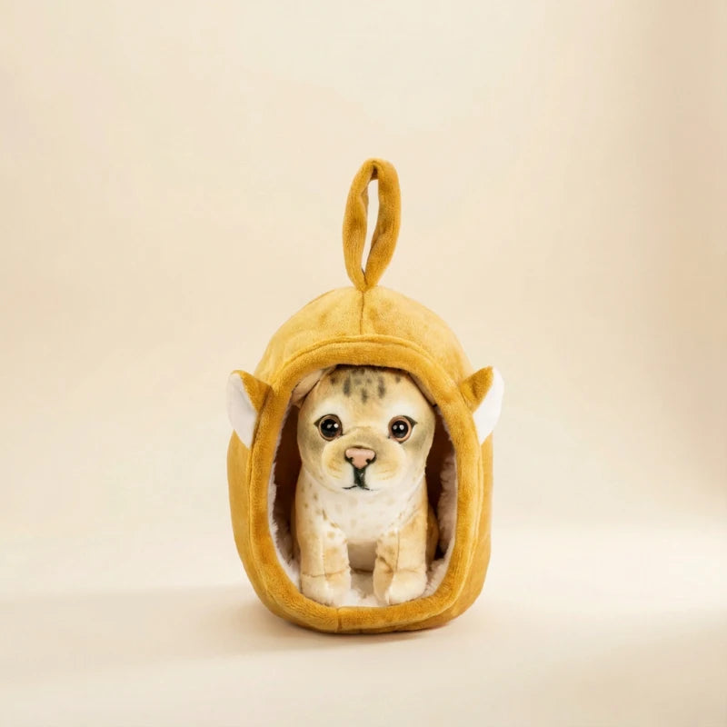 Safari Plush Animal Set with Matching Dens - Image 10