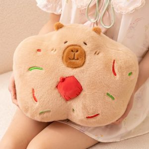 Cute Bear Plush Hot Water Bottle with Sprinkles