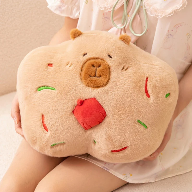 Cute Bear Plush Hot Water Bottle with Sprinkles