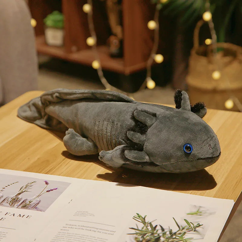 Axolotl Plush Toy in Assorted Bright Colors - Image 8