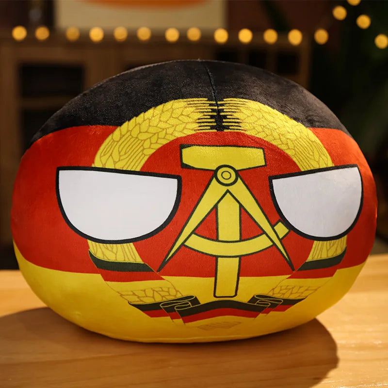 Countryball National Flag Plush Cushion - Image 25