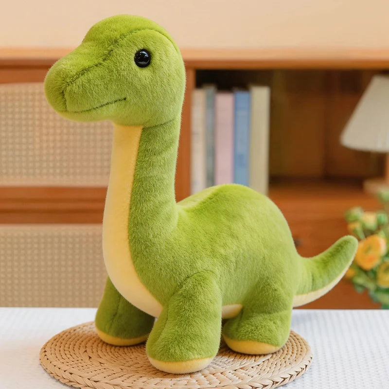 Cute Lime Green Plush Dinosaur Assortment - Image 9
