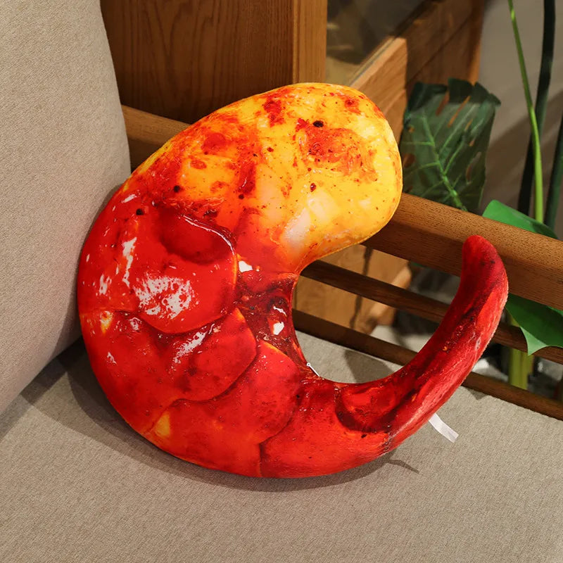 Realistic Cooked Seafood Plush Pillows - Image 9