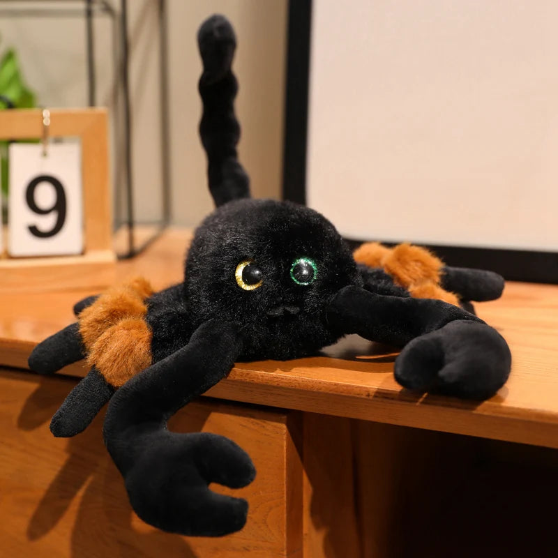 Creepy Cute Black Scorpion Plush with Claws - Image 2