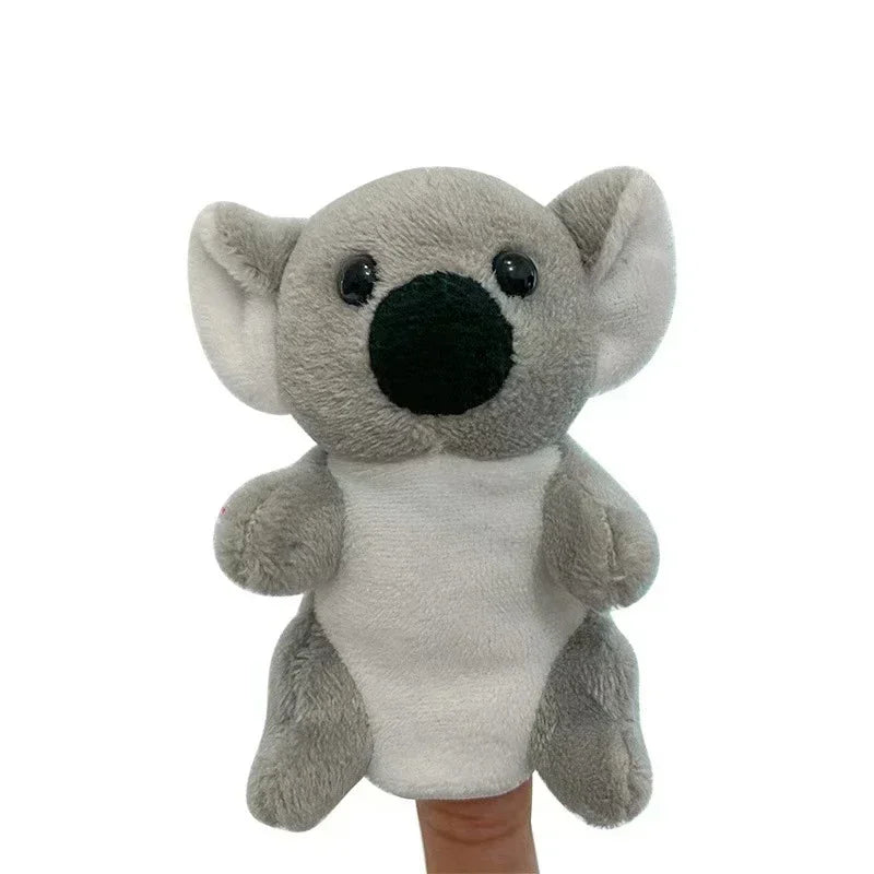 6-Piece Plush Wild Animal Finger Puppet Set - Image 43