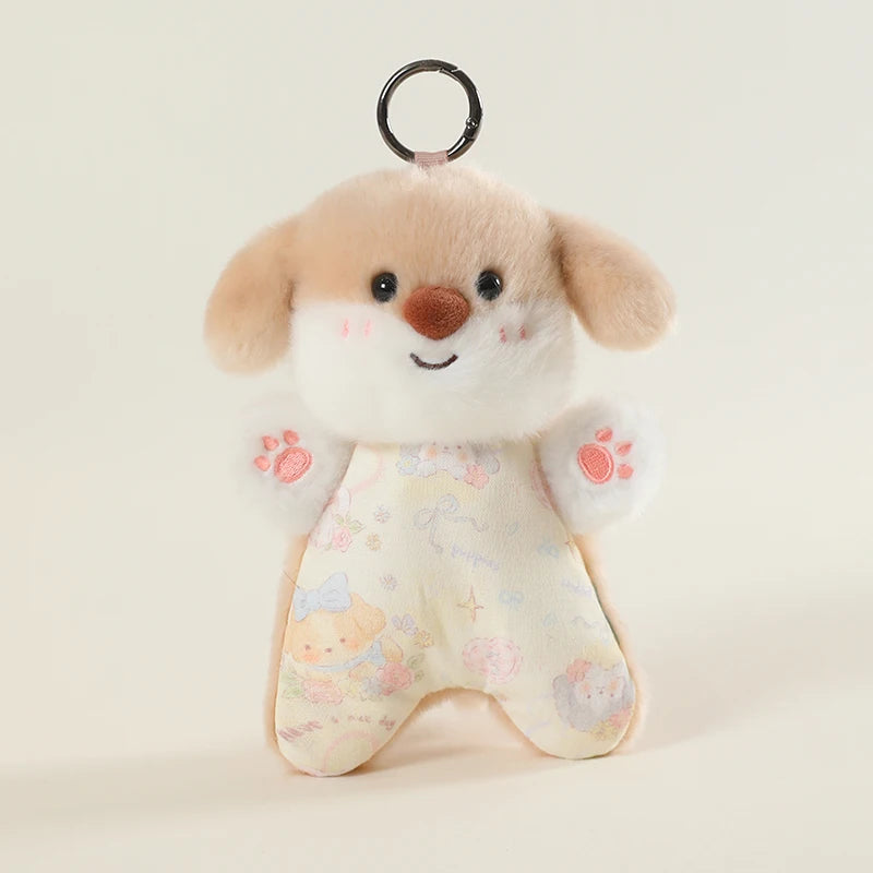 Pastel Plush Animal Toys with Patterned Bodies - Image 9